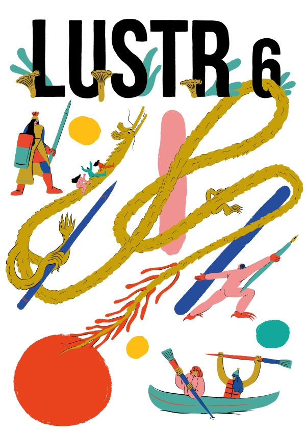 ilustrace pro magazín Host a pro vizuál festivalu Lustr 2019